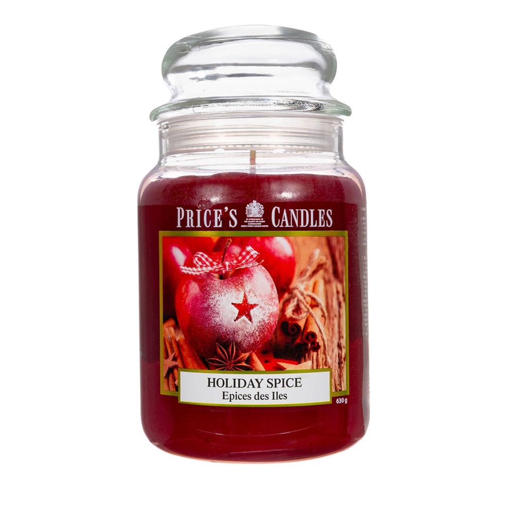 Price's Holiday Spice Large Jar Candle £11.99